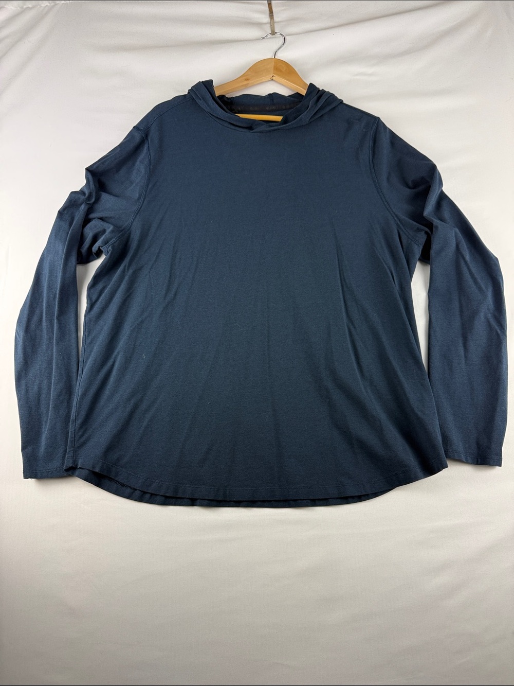 VRST Navy Blue Lightweight Hoodie Men's XL Modal Cotton Blend Super Soft
